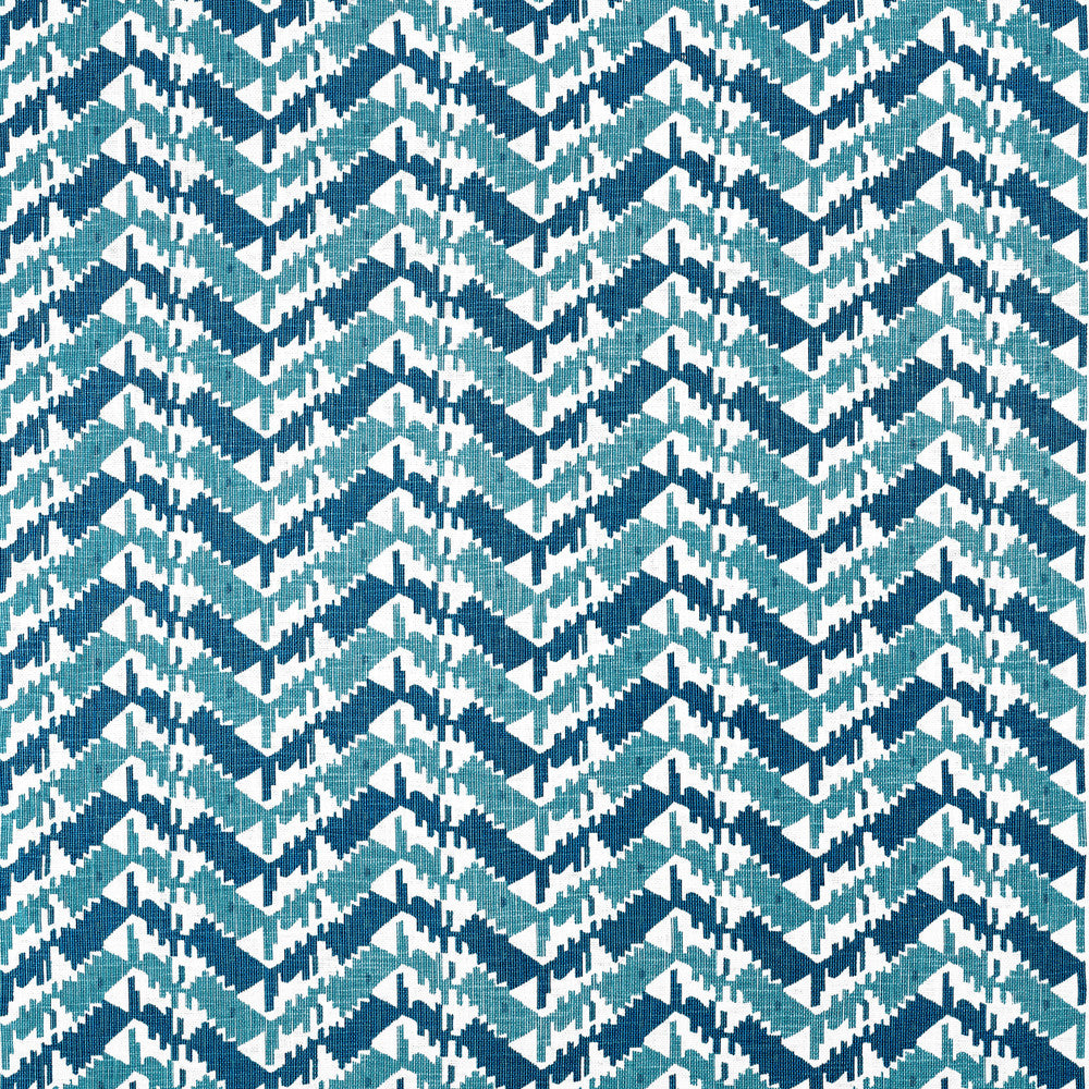 Melrose Check Navy and Peacock F945004 by Thibaut Fabric Thibaut Fabric Melrose Check Navy and Peacock F945004Fabric WANDERLUST FABRIC BOOK U.S.A </p><p>Repeat: H: 13.5  in  (34.29  cm), V: 5.25  (13.34  cm) 54  in  (137.16  cm) - Fabric Carolina -