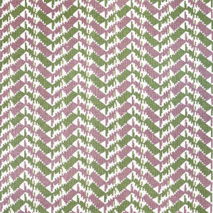 Melrose Check Lavender and Green F945005 by Thibaut Designer Fabric