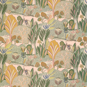 Albero Apricot and Ginger F945010 by Thibaut Designer Fabric