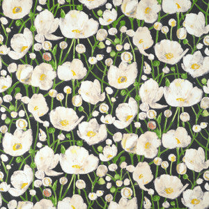 Tivoli Black F945014 by Thibaut Designer Fabric