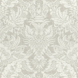 Chardonnet Damask Grey F972582 by Thibaut Designer Fabric