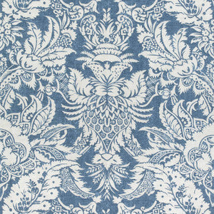 Chardonnet Damask Navy F972583 by Thibaut Designer Fabric