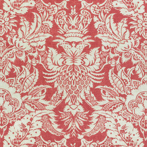 Chardonnet Damask Red F972584 by Thibaut Designer Fabric