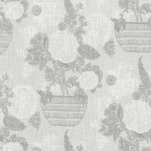 Tullamore Grey F972589 by Thibaut Designer Fabric
