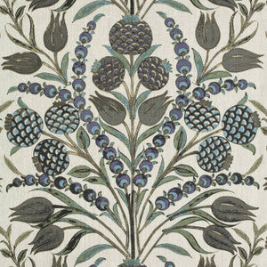 Corneila Purple and Blue F972600 by Thibaut Designer Fabric