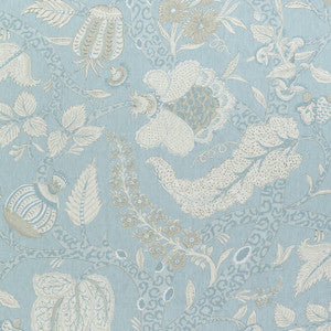Macbeth Aqua F972623 by Thibaut Designer Fabric