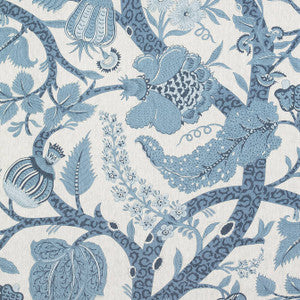 Macbeth Blue F972624 by Thibaut Designer Fabric