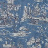 Cheng Toile Navy F975465 by Thibaut Designer Fabric