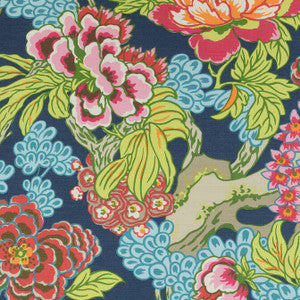 Honshu Navy F975488 by Thibaut Designer Fabric