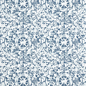Havana Navy F981312 by Thibaut Designer Fabric