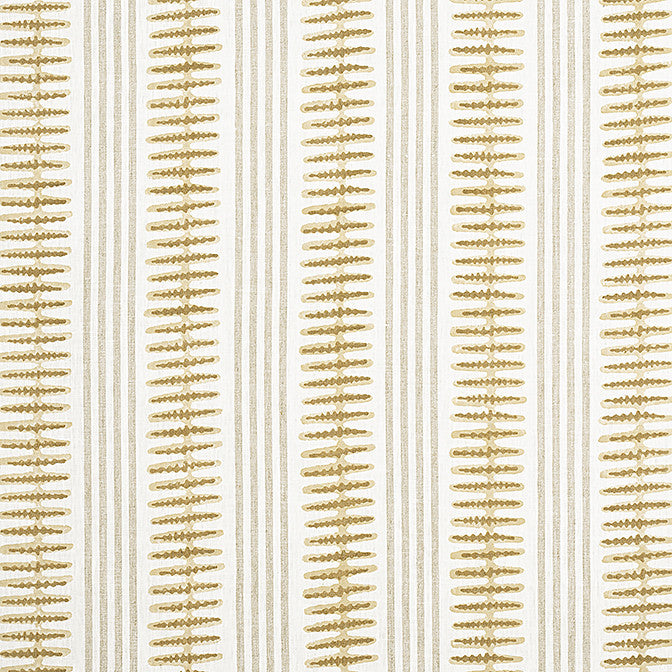 Indo Stripe Camel F981316 by Thibaut Fabric Thibaut Fabric Indo Stripe Camel F981316Fabric Montecito 100% Linen INDIA </p><p>Repeat: V: 5 54 - Fabric Carolina -