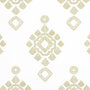 Province Medallion Camel F981321 by Thibaut Designer Fabric