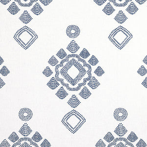 Province Medallion Navy F981323 by Thibaut Designer Fabric