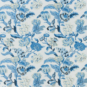 Navesink Blue and White F985035 by Thibaut Designer Fabric
