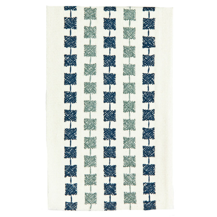 Facets 4 Navy by Stout Designer Trim ILLUMINATION TRIM 100%COT 100%SVT INDIA Horizontal: 0.25 and Vertical: 0 4 in - Swanky Fabrics -
