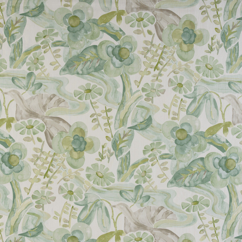 Faerie Watercress by Kravet Design Fabric Kravet Design Fabric Faerie WatercressFabric BARBARA BARRY HOME MIDSUMMER COTTON - 97%;LINEN - 3% Pakistan </p><p>Repeat: H: 26, V: 26 54 - Fabric Carolina -