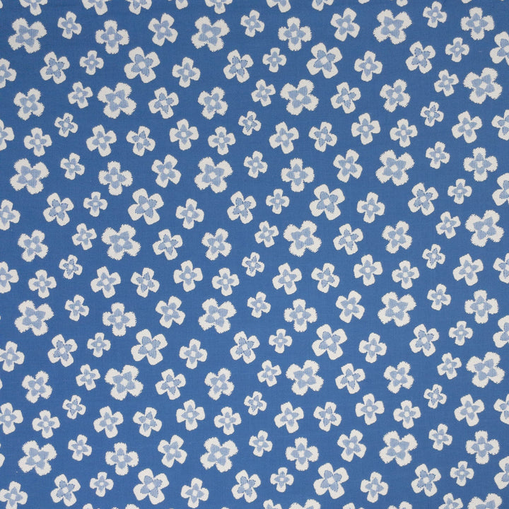 Fanciful 1 Frenchblue by Stout Designer Fabric RAINBOW LIBRARY BREEZE/AEGEAN 100%COT INDIA Horizontal: 13.750 and Vertical: 11.125 54 in - Swanky Fabrics -