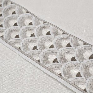 Fanny Emb Tape Nickel by Magnolia Designer Fabric