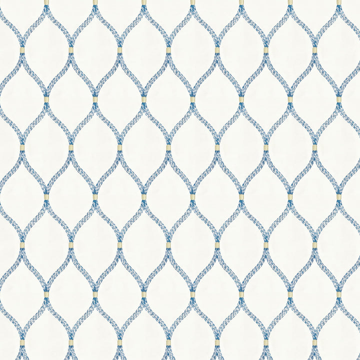 Fathom 2 Bluebird by Stout Designer Fabric COLOR MY WINDOW BLUE/NAVY 80%SVI 20%POL %REMB INDIA </p><p>Repeat: 7.5 51 in - Swanky Fabrics -