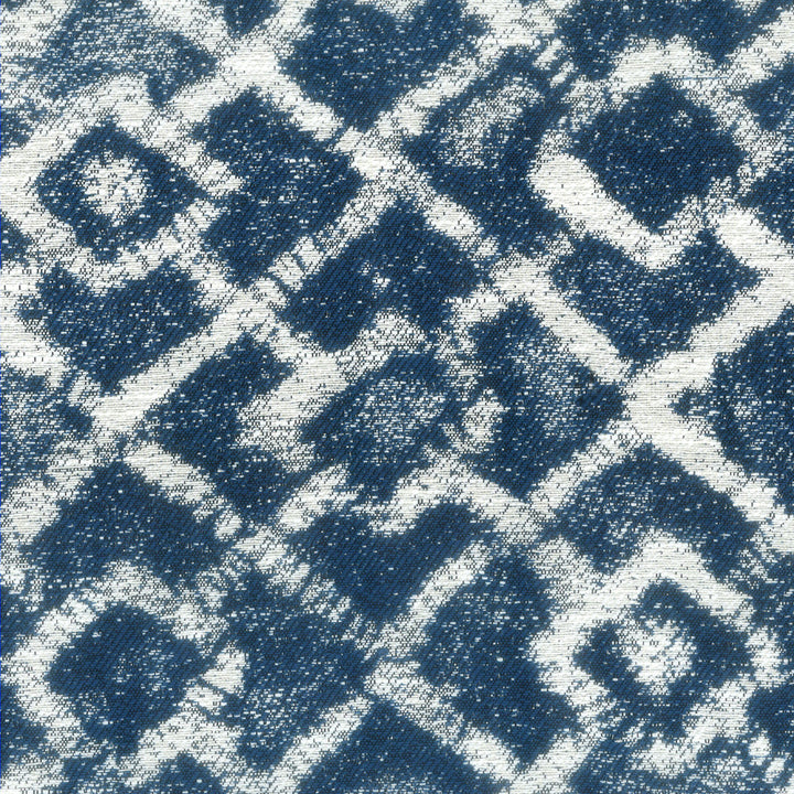 Fawn 1 Navy by Stout Designer Fabric LIVING IS EASY CHAMBRAY/NAVY 54%POL 46%COT USA Horizontal: 14.250 and Vertical: 14.125 56.5 in - Swanky Fabrics -