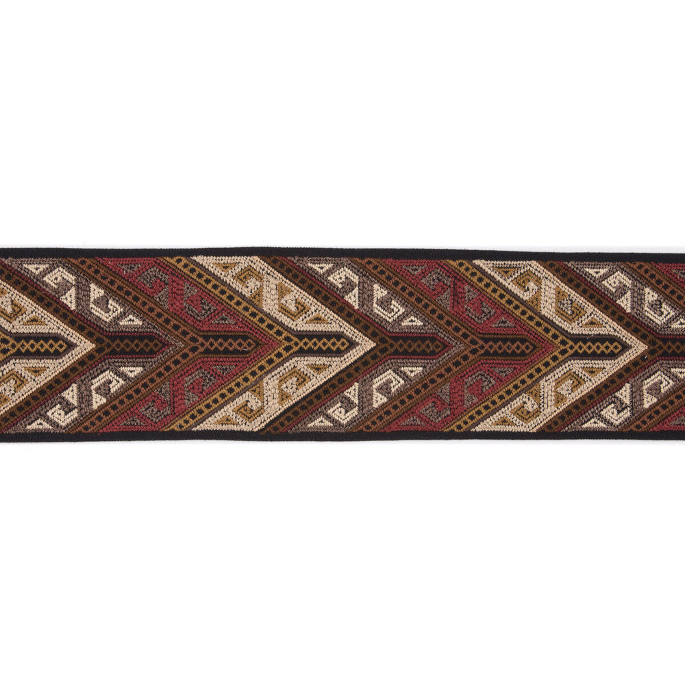 Fortrose Russet by Mulberry Designer Trim MODERN COUNTRY SPUN POLYESTER - 64%;COTTON - 36% India Horizontal: 4.52312 and Vertical: 7.683 4.52312 - Swanky Fabrics -