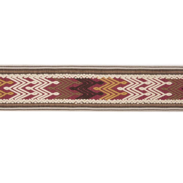 Munro Russet by Mulberry Designer Trim MODERN COUNTRY LINEN - 90%;SPUN POLYESTER - 10% India Horizontal: 5.0038 and Vertical: 11.80818 5.0038 - Swanky Fabrics -