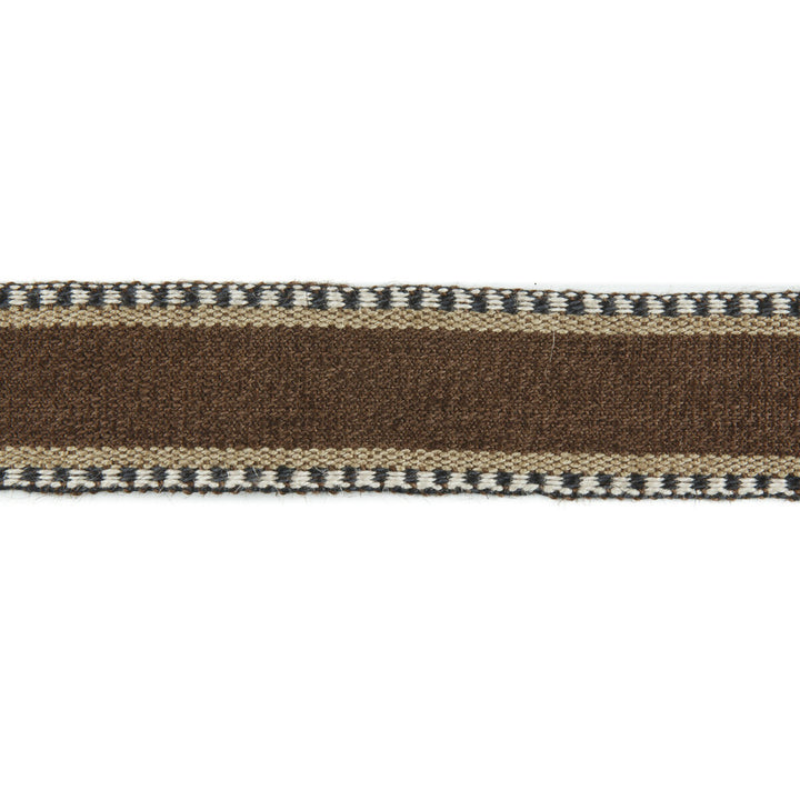 Irvine Woodsmoke by Mulberry Designer Trim MODERN COUNTRY JUTE - 60%;COTTON - 40% India - Horizontal: 1.70208 and Vertical: 0 1.70208 - Swanky Fabrics -