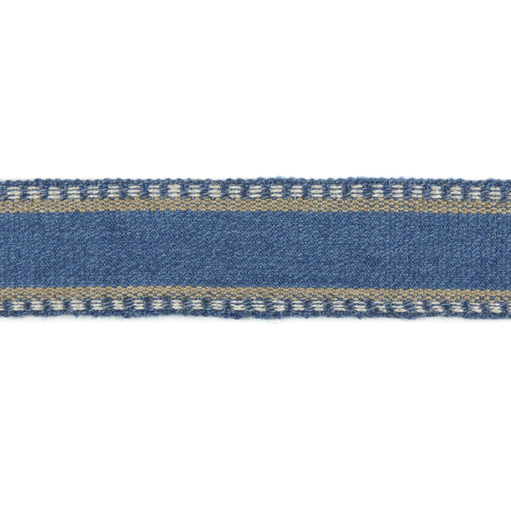 Irvine Indigo by Mulberry Trim Mulberry Trim Irvine IndigoTrim MODERN COUNTRY JUTE - 60%;COTTON - 40% India </p><p>Repeat: H: 1.70208, V: 0 1.70208 - Fabric Carolina -