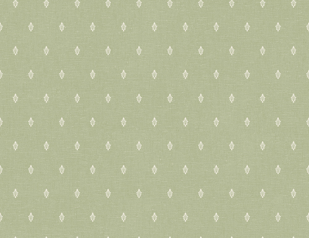 Petite Feuille Sprig Pomme FC60604 by Seabrook Designs Designer Wallpaper
