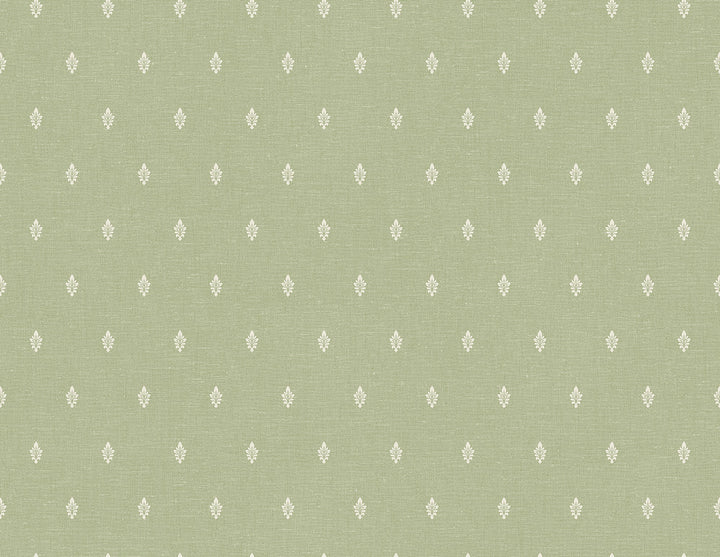 Petite Feuille Sprig Pomme FC60604 by Seabrook Designs Designer Wallpaper