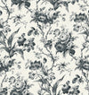 En Rose Poppy Seed FC61200 by Seabrook Designs Designer Wallpaper