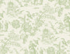 Colette Chinoiserie Herb FC61804 by Seabrook Designs Designer Wallpaper
