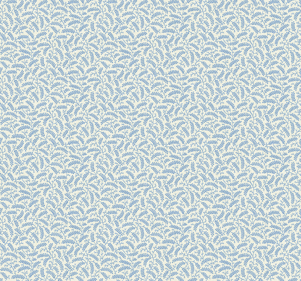 Cossette Bleu Bisque FC62202 by Seabrook Designs Designer Wallpaper