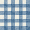 Bebe Gingham Denim Wash FC62302 by Seabrook Designs Designer Wallpaper