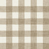 Bebe Gingham Driftwood FC62306 by Seabrook Designs Designer Wallpaper