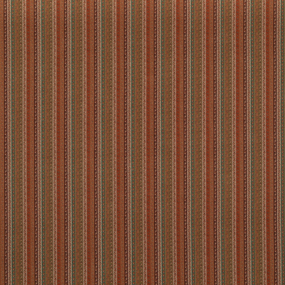 Wilde Stripe Spice by Mulberry Designer Fabric MULBERRY LONG WEEKEND VISCOSE - 67%;LINEN - 33% United Kingdom Horizontal: 4.531 and Vertical: 54.372 - Swanky Fabrics -
