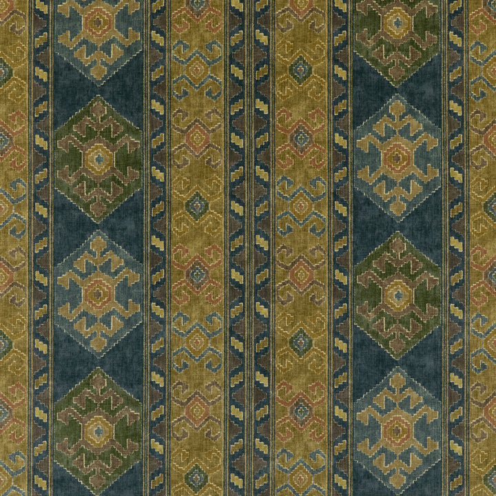 Nomad Velvet Denim by Mulberry Designer Fabric MULBERRY LONG WEEKEND COTTON - 83%;POLYESTER - 17% United Kingdom Horizontal: 52.796 and Vertical: 23.64 52.796 - Swanky Fabrics -
