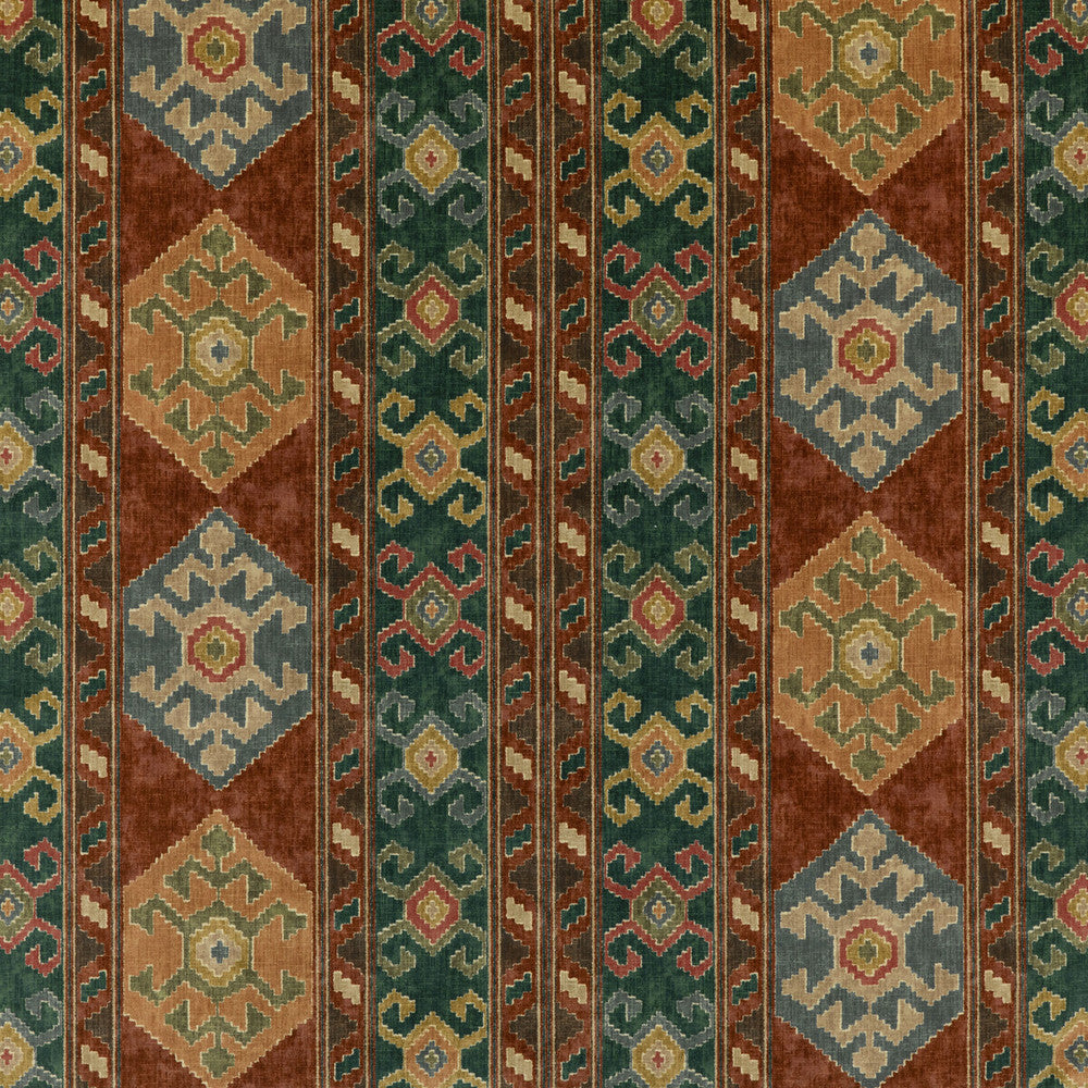 Nomad Velvet Spice by Mulberry Designer Fabric MULBERRY LONG WEEKEND COTTON - 83%;POLYESTER - 17% United Kingdom Horizontal: 52.796 and Vertical: 23.64 52.796 - Swanky Fabrics -