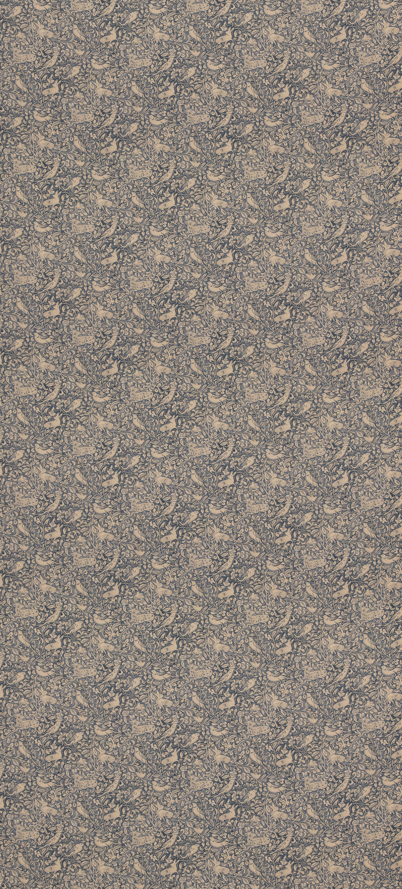Hedgerow - Indigo FD2014.H10.0 by Mulberry Designer Fabric