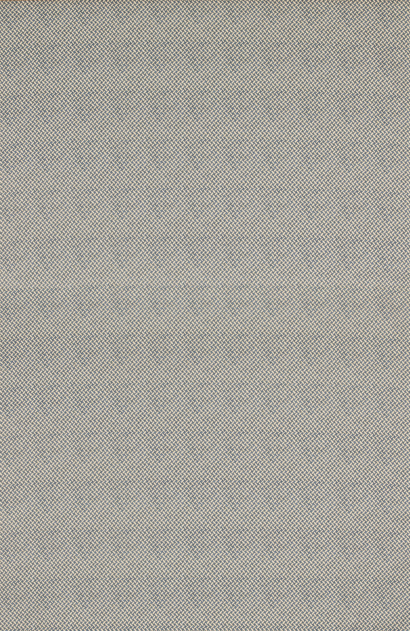 Basketweave - Blue FD2016.H101.0 by Mulberry Designer Fabric