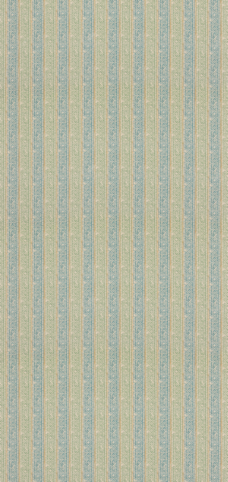 Ladbroke Stripe - Teal/Green FD2018.R38.0 by Mulberry Designer Fabric