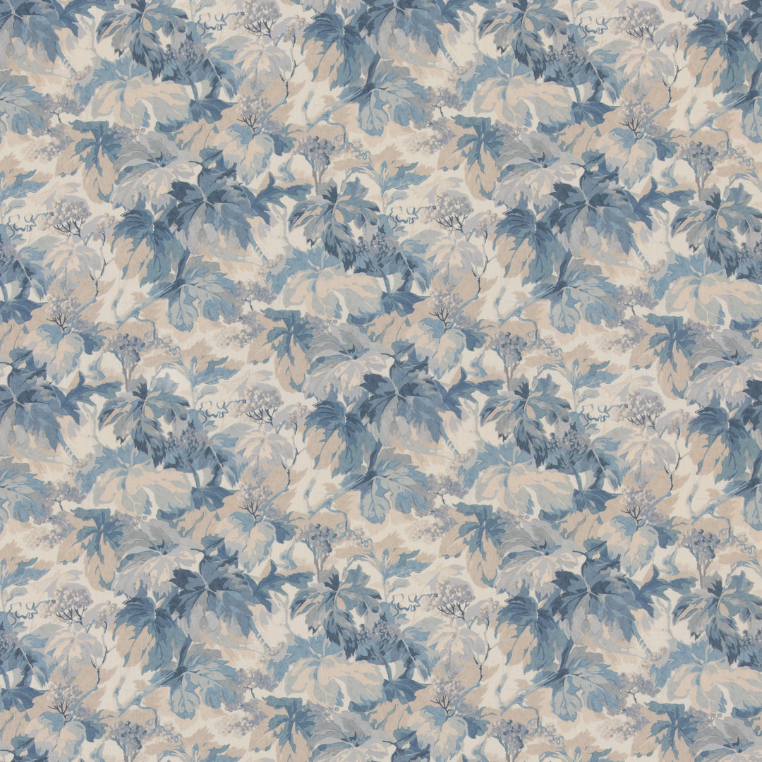 Country Walk - Blue FD2025.H101.0 by Mulberry Designer Fabric