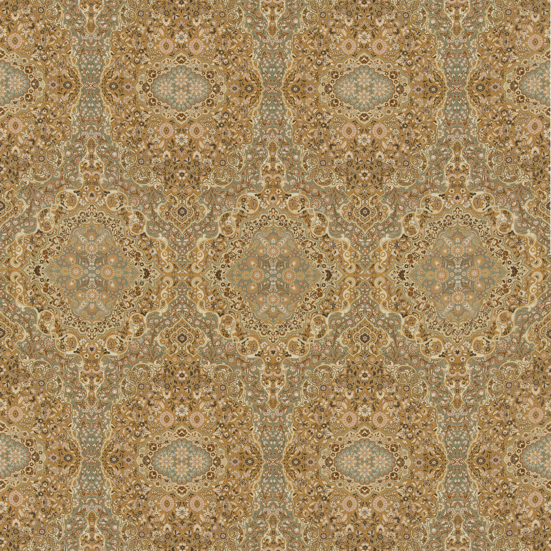 Woodland Paisley - Ochre FD2028.T111.0 by Mulberry Designer Fabric