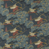 Flying Ducks Red/Blue by Mulberry Designer Fabric