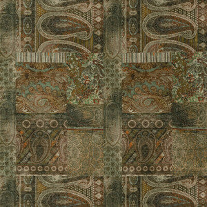 Lomond Velvet Emerald by Mulberry Designer Fabric