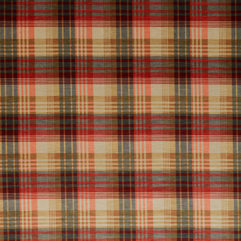 Velvet Ancient Tartan Spice by Mulberry Fabric Mulberry Fabric Velvet Ancient Tartan SpiceFabric BOHEMIAN WEAVES VISCOSE - 60%;COTTON - 30%;POLYESTER - 10% Italy </p><p>Repeat: H: 8.274, V: 8.274 50.826 - Fabric Carolina -