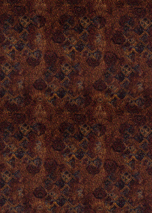 Bohemian Velvet Fig/Sienna by Mulberry Fabric Mulberry Fabric Bohemian Velvet Fig/SiennaFabric BOHEMIAN TRAVELS VISCOSE - 60%;COTTON - 30%;POLYESTER - 10% Italy </p><p>Repeat: H: 13.79, V: 24.822 55.16 - Fabric Carolina -