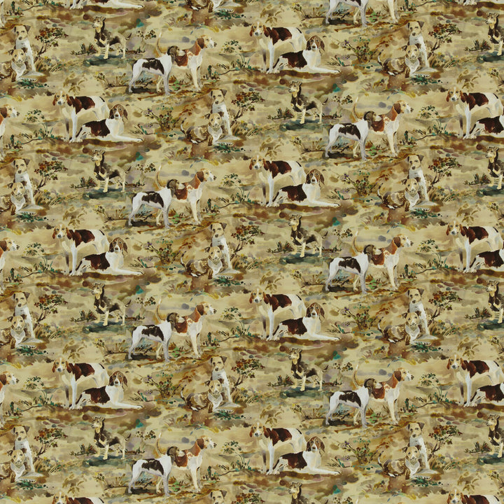 Mulberry Hounds Velvet Multi by Mulberry Fabric Mulberry Fabric Mulberry Hounds Velvet MultiFabric FESTIVAL COTTON - 88%;POLYESTER - 12% Austria </p><p>Repeat: H: 35.854, V: 12.214 53.584 - Fabric Carolina -