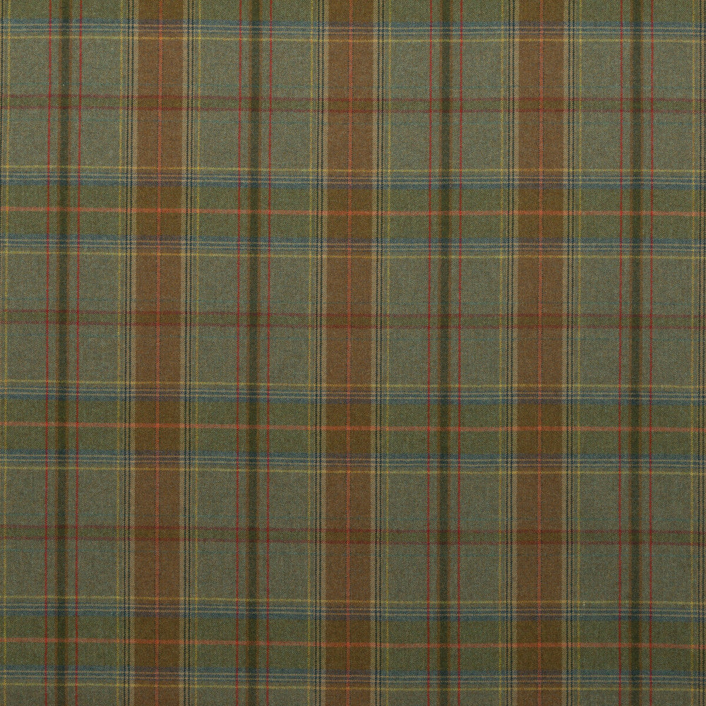 Shetland Plaid Lovat by Mulberry Designer Fabric MULBERRY WOOLS WOOL - 100% United Kingdom LIGHT Horizontal: - and Vertical: 13.79 59.1 - Swanky Fabrics -
