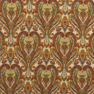 Bohemian Paisley Multi by Mulberry Designer Fabric